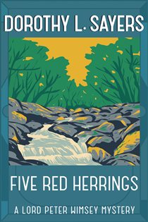Book cover: Five Red Herrings, by Dorothy L Sayers (preview)