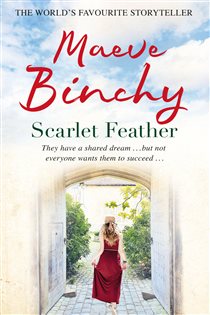Book cover: Scarlet Feather, by Maeve Binchy (preview)