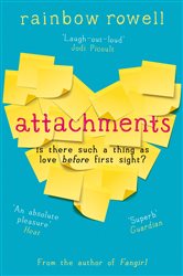 Book cover: Attachments, by Rainbow Rowell (preview)