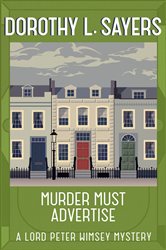Book cover: Murder Must Advertise, by Dorothy L Sayers (preview)