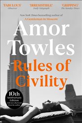 Book cover: Rules of Civility, by Amor Towles (preview)