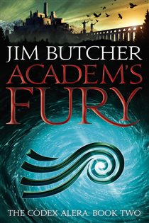 Book cover: Academ's Fury (Book 8 of Codex Alera) by Jim Butcher (preview)