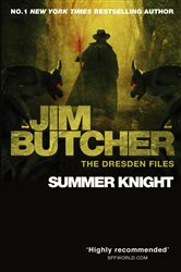 Book cover: Summer Knight (Book 4 of Dresden Files) by Jim Butcher (preview)