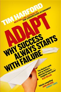 Book cover: Adapt, by Tim Harford (preview)