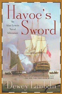 Book cover: Havoc's Sword (Book 11 of Alan Lewrie Naval Adventures) by Dewey Lambdin (preview)