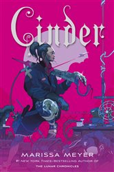 Book cover: Cinder (Book 1 of The Lunar Chronicles) by Marissa Meyer (preview)
