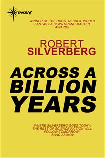 Book cover: Across a Billion Years, by Robert Silverberg (preview)