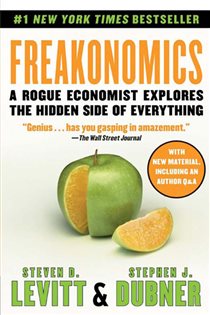 Book cover: Freakonomics, by Steven D. Levitt (preview)