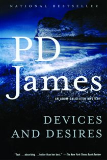 Book cover: Devices and Desires, by P. D. James (preview)