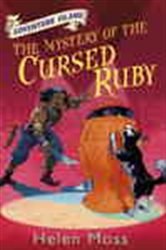 Book cover: The Mystery of the Cursed Ruby (Book 5 of Adventure Island) by Helen Moss (preview)
