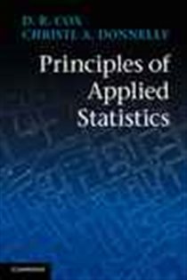 Book cover: Principles of Applied Statistics, by D. R. Cox (preview)