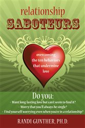 Book cover: Relationship Saboteurs, by Randi Gunther (preview)