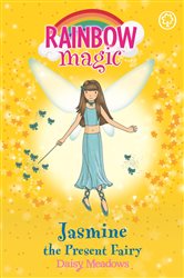Book cover: Jasmine The Present Fairy (Book 7 of Rainbow Magic) by Daisy Meadows (preview)