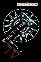 Book cover: Prince of Lies (Book 4 of The Avatar Series) by James Lowder (preview)