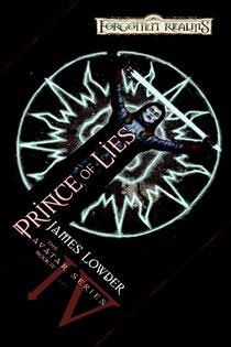 Book cover: Prince of Lies (Book 4 of The Avatar Series) by James Lowder (preview)