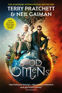 Book cover: Good Omens, by Neil Gaiman (preview)