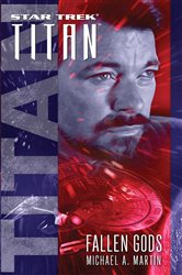 Book cover: Fallen Gods, by Michael A. Martin (preview)