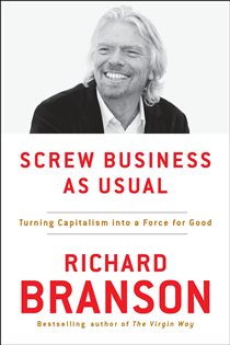 Book cover: Screw Business As Usual, by Richard Branson (preview)