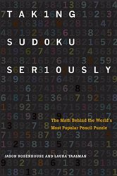 Book cover: Taking Sudoku Seriously, by Jason Rosenhouse (preview)