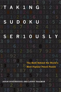Book cover: Taking Sudoku Seriously, by Jason Rosenhouse (preview)
