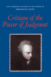 Book cover: Critique of the Power of Judgment, by Immanuel Kant (preview)
