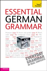 Book cover: Essential German Grammar: Teach Yourself, by Jenny Russ (preview)