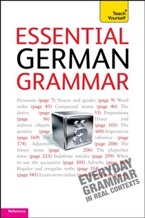 Book cover: Essential German Grammar: Teach Yourself, by Jenny Russ (preview)