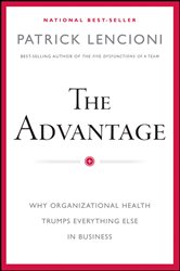 Book cover: The Advantage, by Patrick M. Lencioni (preview)