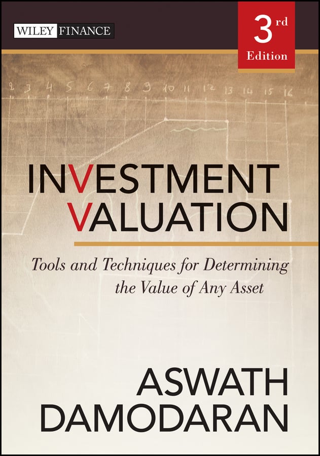 Investment Valuation (3rd Ed.) By Aswath Damodaran (ebook)