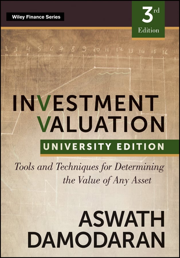 Investment Valuation (3rd Ed.) By Aswath Damodaran (ebook)