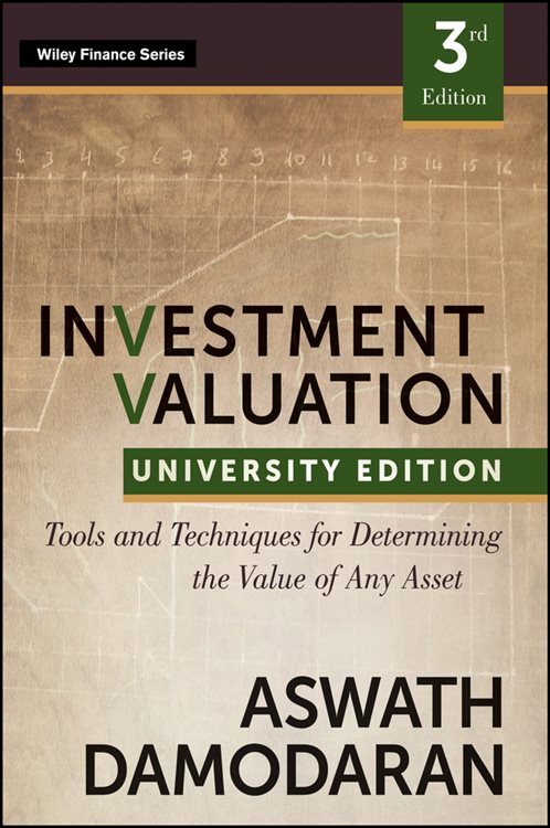 Investment Valuation 3rd Ed By Aswath Damodaran Ebook
