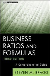 Book cover: Business Ratios and Formulas, by Steven M. Bragg (preview)
