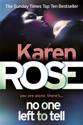 Book cover: No One Left To Tell (The Baltimore Series Book 2) (Book 2 of Baltimore Series) by Karen Rose (preview)