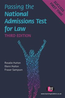 Book cover: Passing the National Admissions Test for Law (LNAT), by Rosalie Hutton (preview)