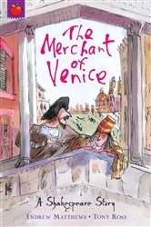 Book cover: The Merchant of Venice (Book 15 of A Shakespeare Story) by Andrew Matthews (preview)