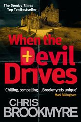 Book cover: When The Devil Drives (Book 2 of Jasmine Sharp) by Chris Brookmyre (preview)