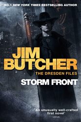 Book cover: Storm Front (Book 1 of Dresden Files) by Jim Butcher (preview)