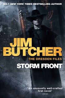 Book cover: Storm Front (Book 1 of Dresden Files) by Jim Butcher (preview)