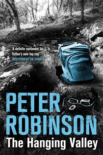 Book cover: The Hanging Valley, by Peter Robinson (preview)