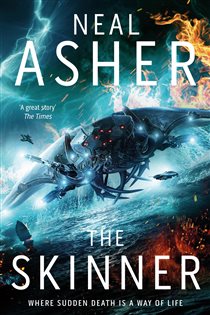 Book cover: The Skinner (Book 1 of Spatterjay) by Neal Asher (preview)