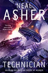 Book cover: The Technician, by Neal Asher (preview)