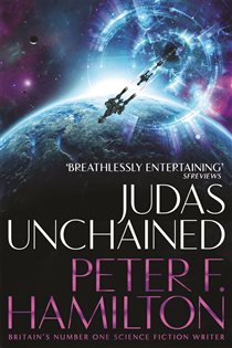 Book cover: Judas Unchained (Book 2 of Commonwealth Saga) by Peter F. Hamilton (preview)