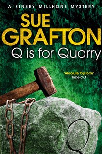 Book cover: Q is for Quarry (Book 17 of Kinsey Millhone Alphabet series) by Sue Grafton (preview)