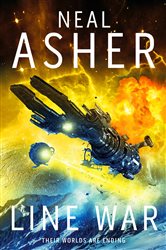 Book cover: Line War (Book 5 of Agent Cormac) by Neal Asher (preview)