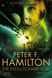 Book cover: The Evolutionary Void (Book 3 of Void Trilogy) by Peter F. Hamilton (preview)