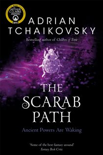 Book cover: The Scarab Path (Book 5 of Shadows of the Apt) by Adrian Tchaikovsky (preview)