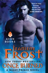 Book cover: Once Burned (Book 1 of Night Prince) by Jeaniene Frost (preview)