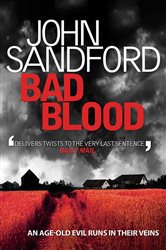 Book cover: Bad Blood, by John Sandford (preview)