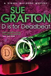 Book cover: D is for Deadbeat (Book 4 of Kinsey Millhone Alphabet series) by Sue Grafton (preview)