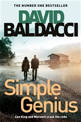 Book cover: Simple Genius (Book 3 of King and Maxwell) by David Baldacci (preview)